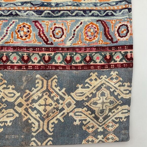 Anthropologie Risa Square Pillow Cover Zippered 20” x 20” - Picture 3 of 11